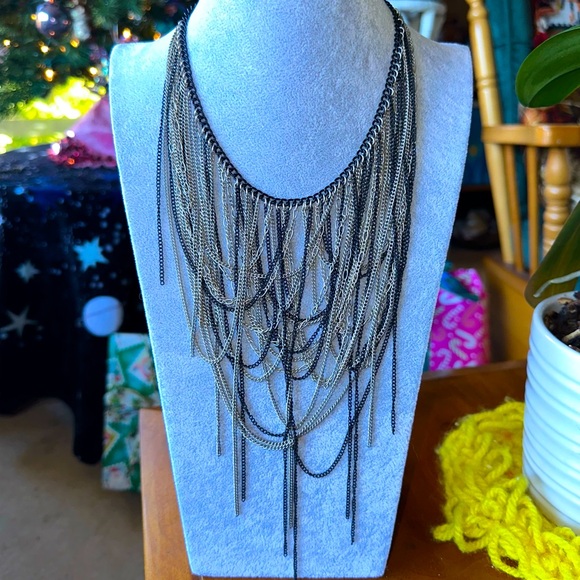 Urban Outfitters Jewelry - 💎[ UO ] Cascading Layered Chain Necklace
